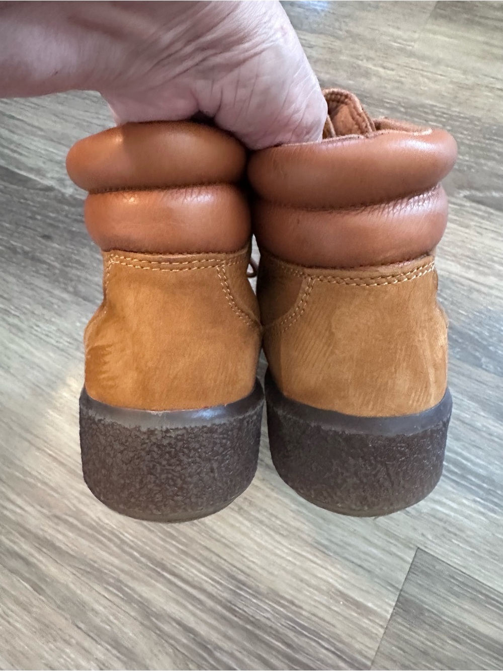 Madewell Carson Boot Pecan Brown Leather Lace-Up Ankle Booties Sz 9 - Picture 5 of 8